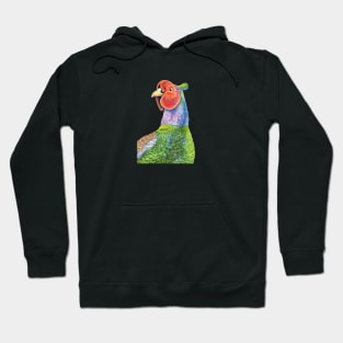 Green Pheasant Hoodie